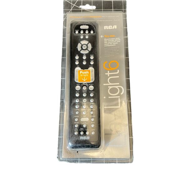 RCA Navilight 6 Device Universal Remote Control W/Light Up Keys RCR660 NIB NWT - Picture 1 of 3